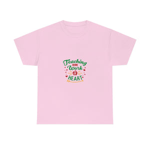 Work of Heart Cotton Tee