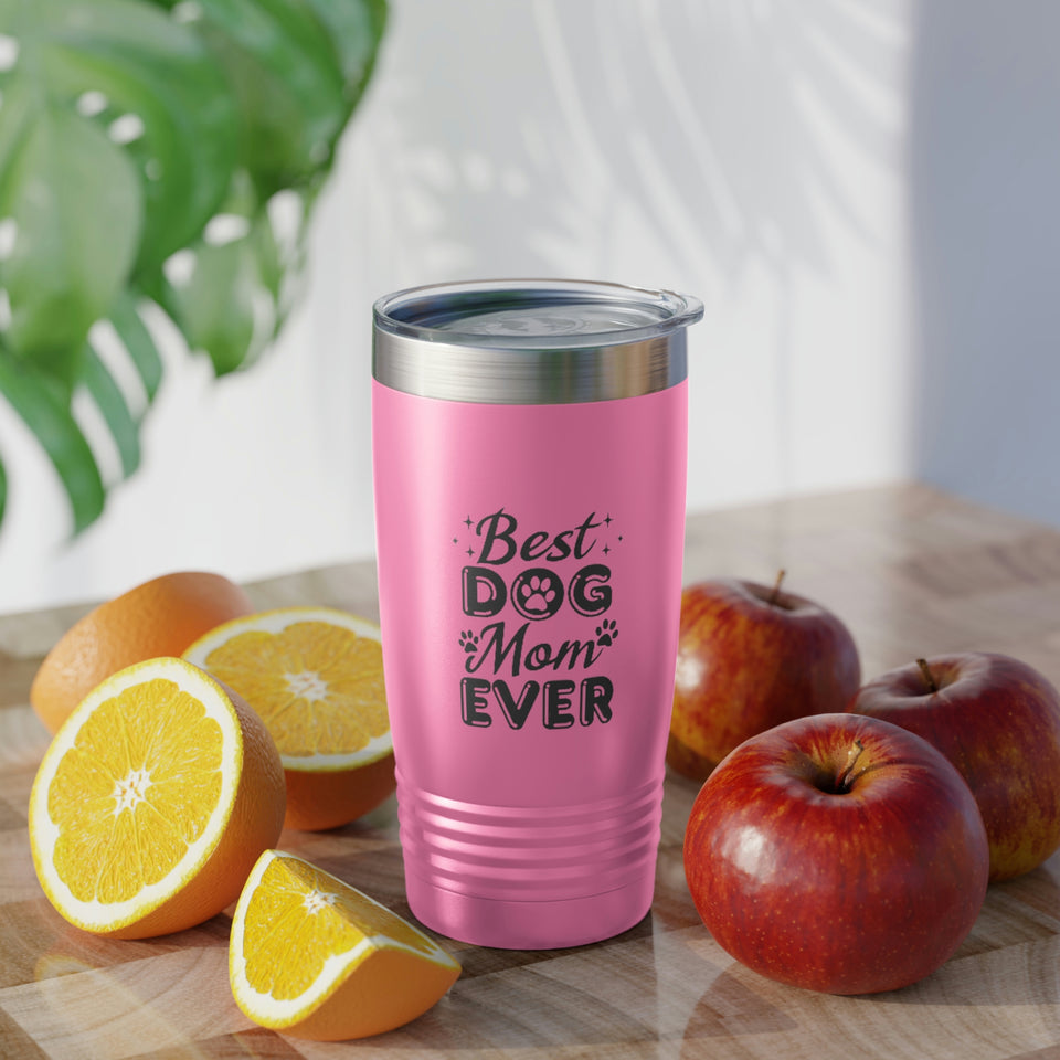 Best Dog Mom Ever Ringneck Tumbler, 20oz