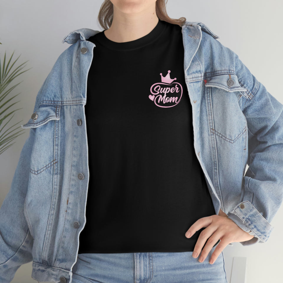 Super Mom Unisex Heavy Cotton Tee