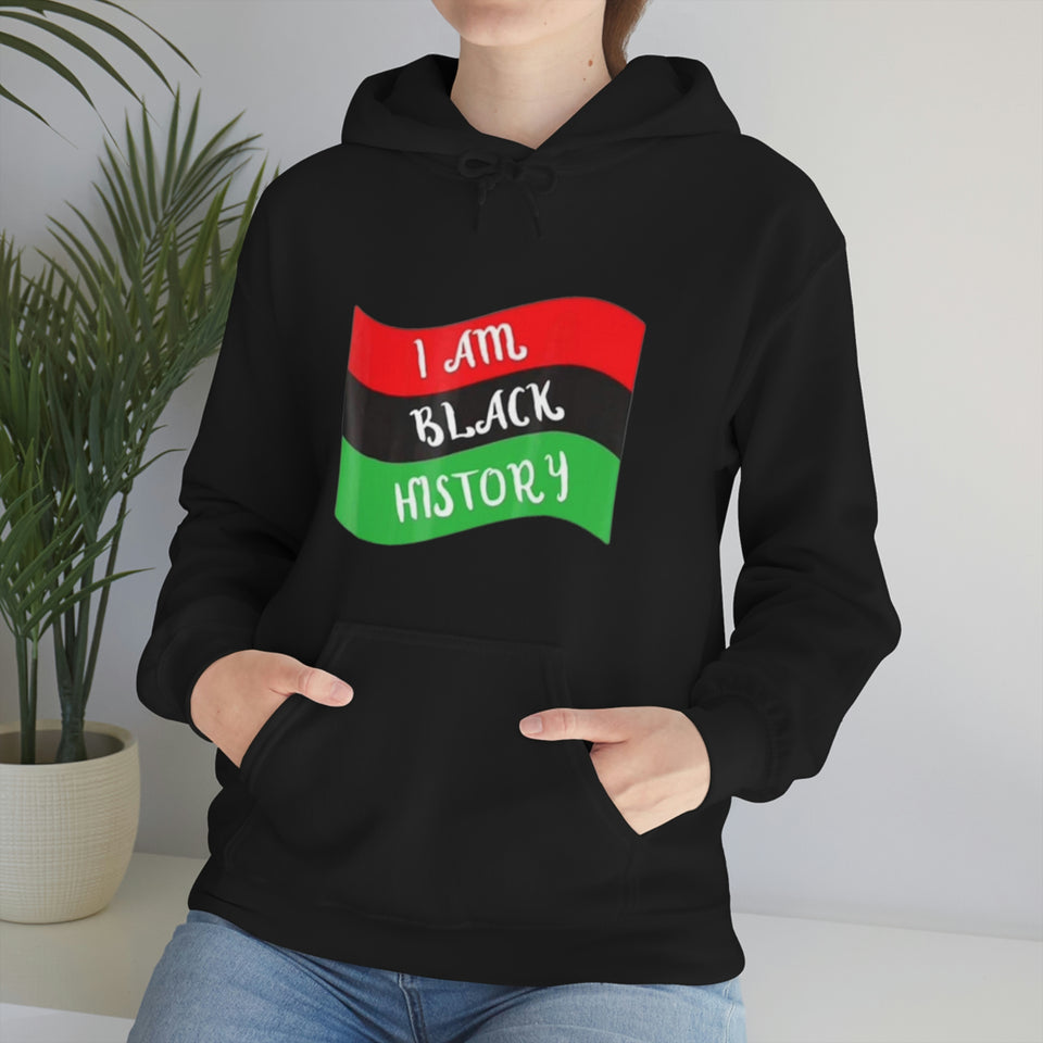 I Am Black History Unisex Heavy Blend™ Hooded Sweatshirt