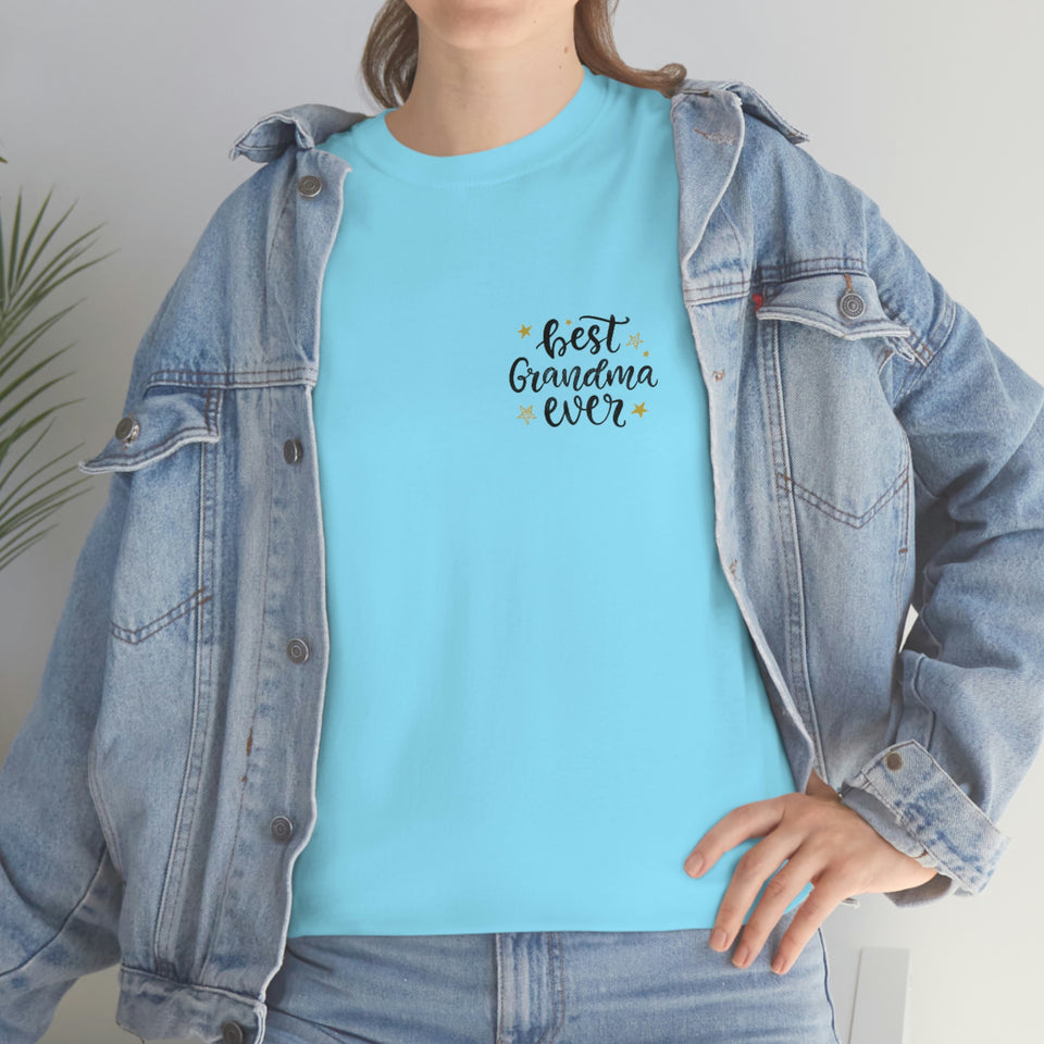 Best Grandma Ever Unisex Heavy Cotton Tee
