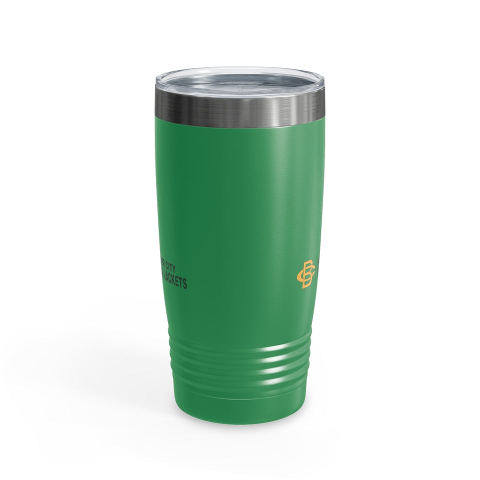 Bessemer City Yellow Jackets Ringneck Tumbler, 20oz