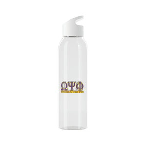Omega Psi Phi Sky Water Bottle