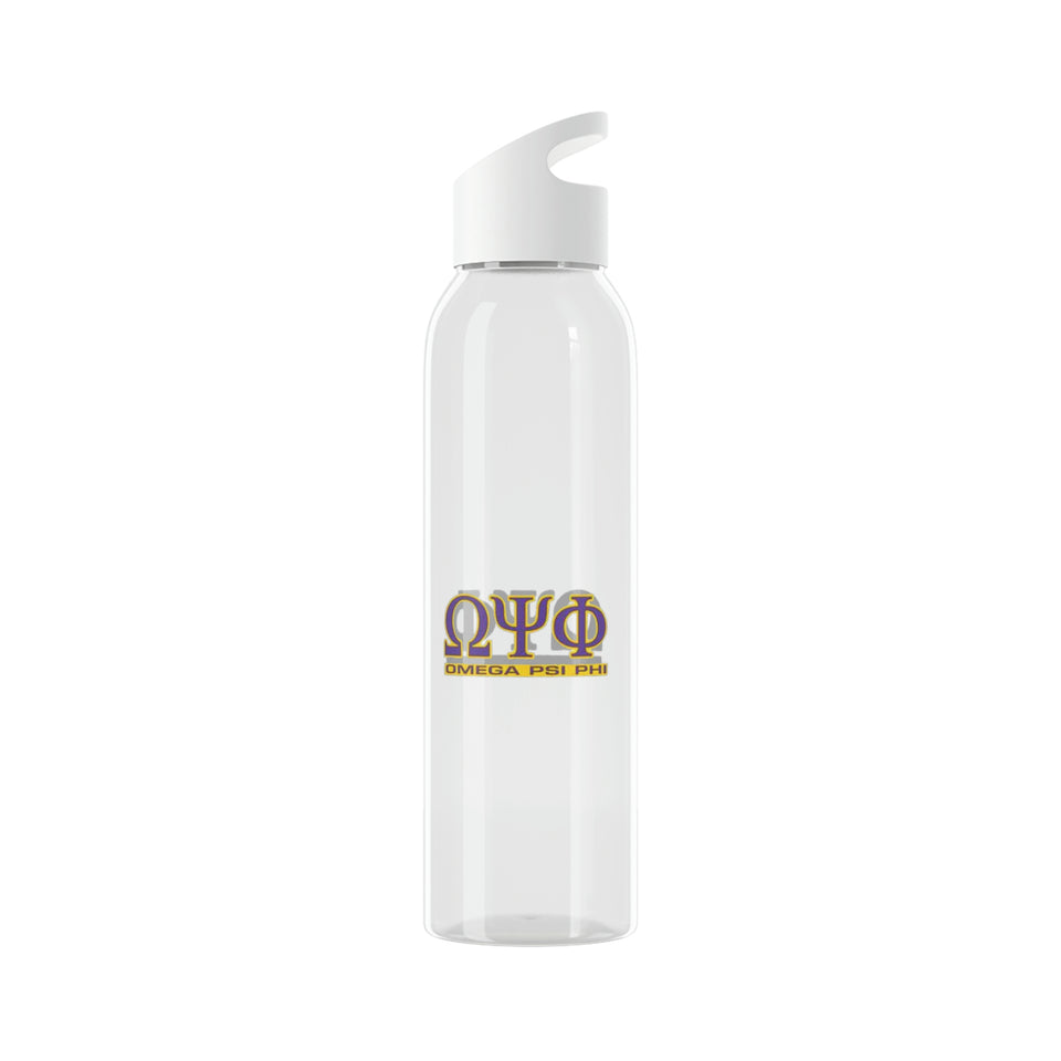 Omega Psi Phi Sky Water Bottle