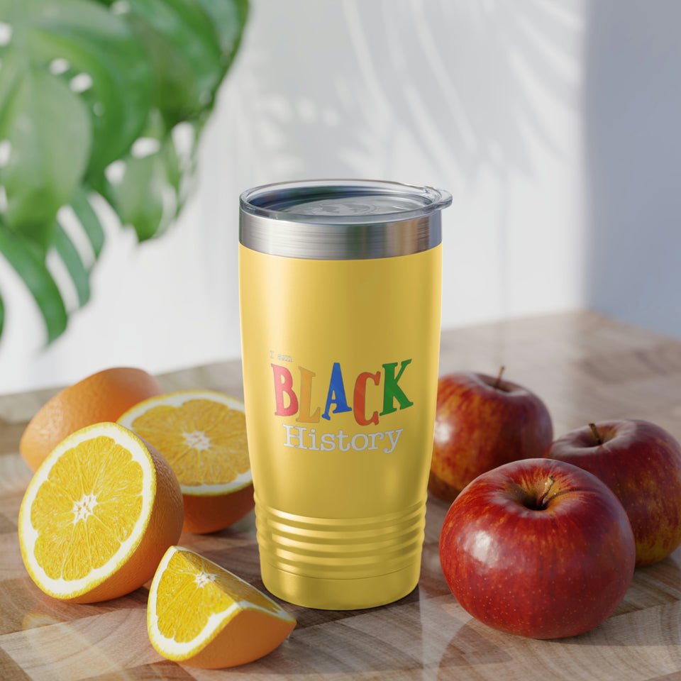I Am Black History Ringneck Tumbler, 20oz