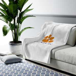 Clemson University Plush Blanket