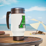 Ashbrook Stainless Steel Travel Mug with Handle, 14oz