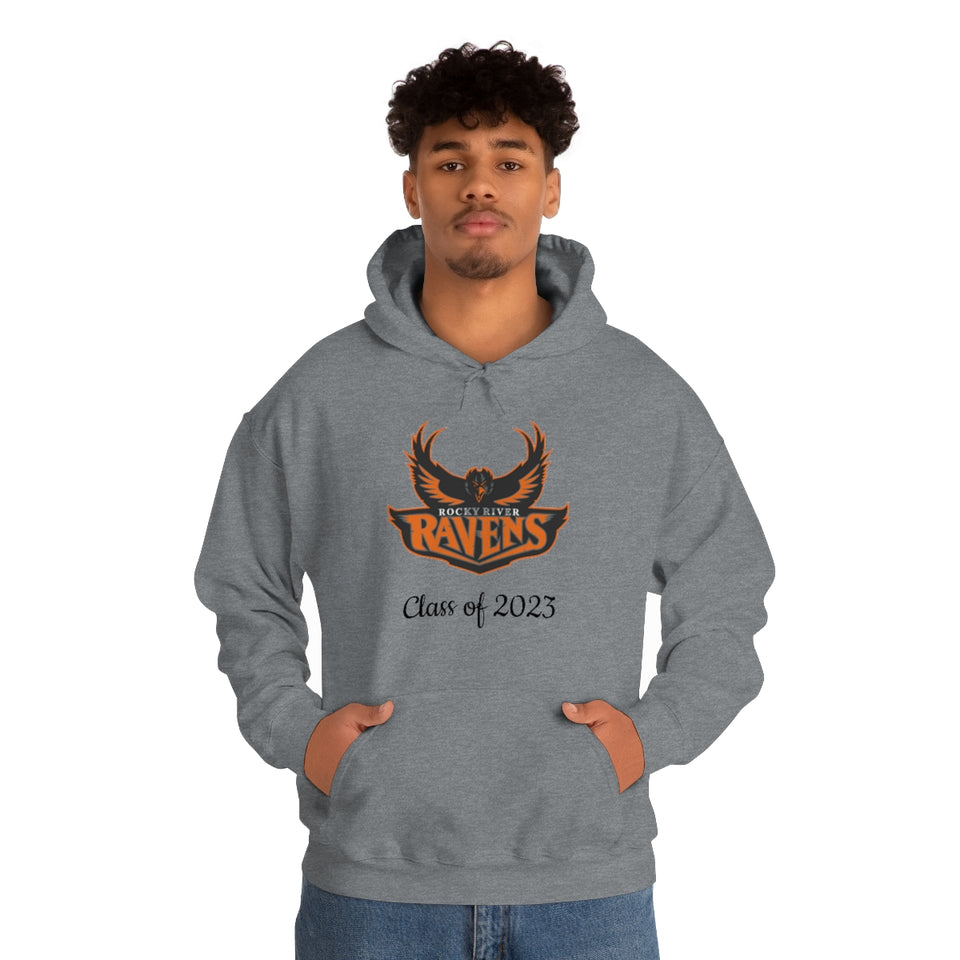 Rocky River Class of 2023 Unisex Heavy Blend™ Hooded Sweatshirt