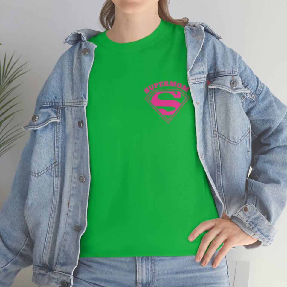 Super Mom Unisex Heavy Cotton Tee