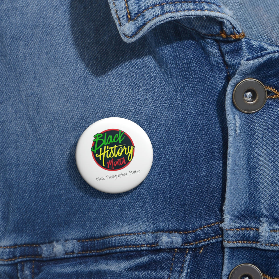 Black Photographers Matter Pin Buttons