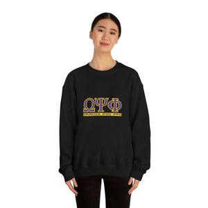 Omega Psi Phi Unisex Heavy Blend™ Crewneck Sweatshirt