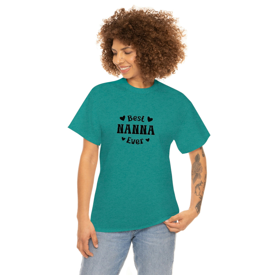 Best Nanna Ever Unisex Heavy Cotton Tee