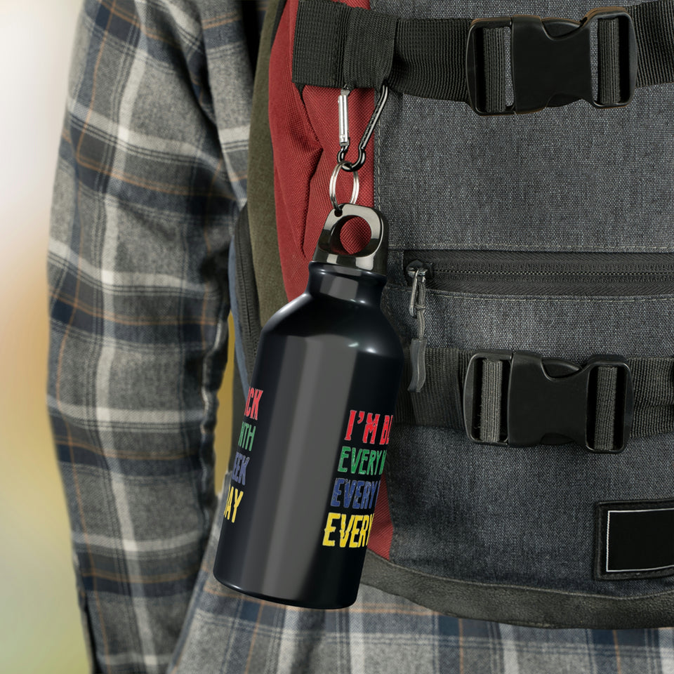 I'm Black Every Month Week Day Oregon Sport Bottle