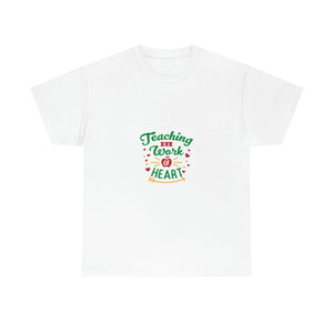 Work of Heart Cotton Tee