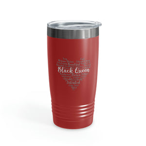 Black Queen Ringneck Tumbler, 20oz