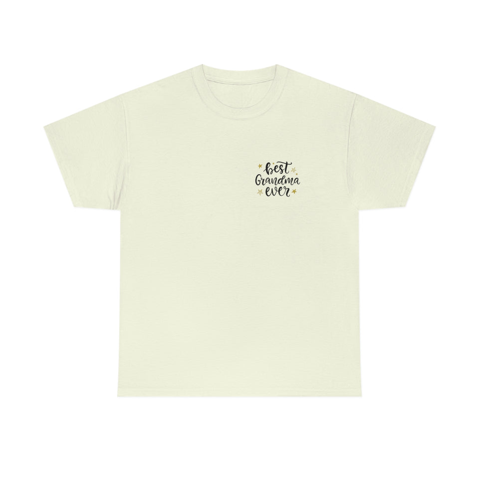 Best Grandma Ever Unisex Heavy Cotton Tee