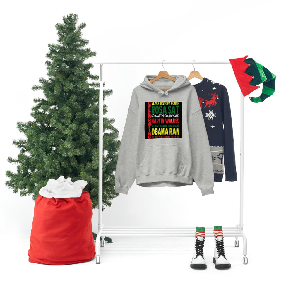 Celebrating Black History Month Unisex Heavy Blend™ Hooded Sweatshirt