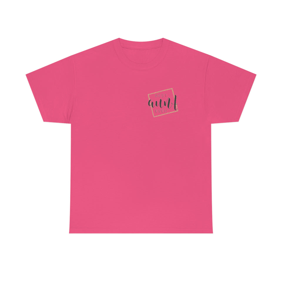Best Aunt Ever Unisex Heavy Cotton Tee