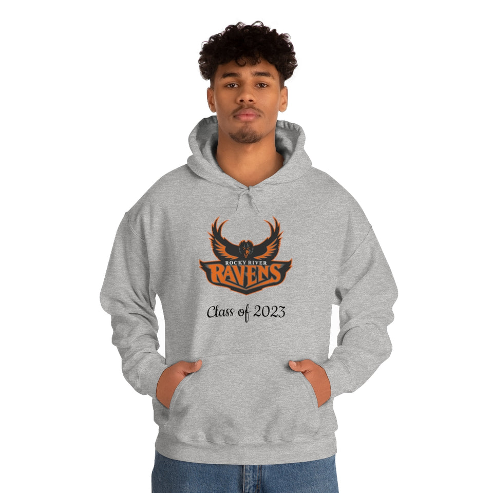 Rocky River Class of 2023 Unisex Heavy Blend™ Hooded Sweatshirt
