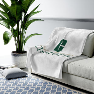 UNCC Velveteen Plush Blanket