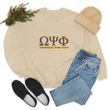 Omega Psi Phi Unisex Heavy Blend™ Crewneck Sweatshirt