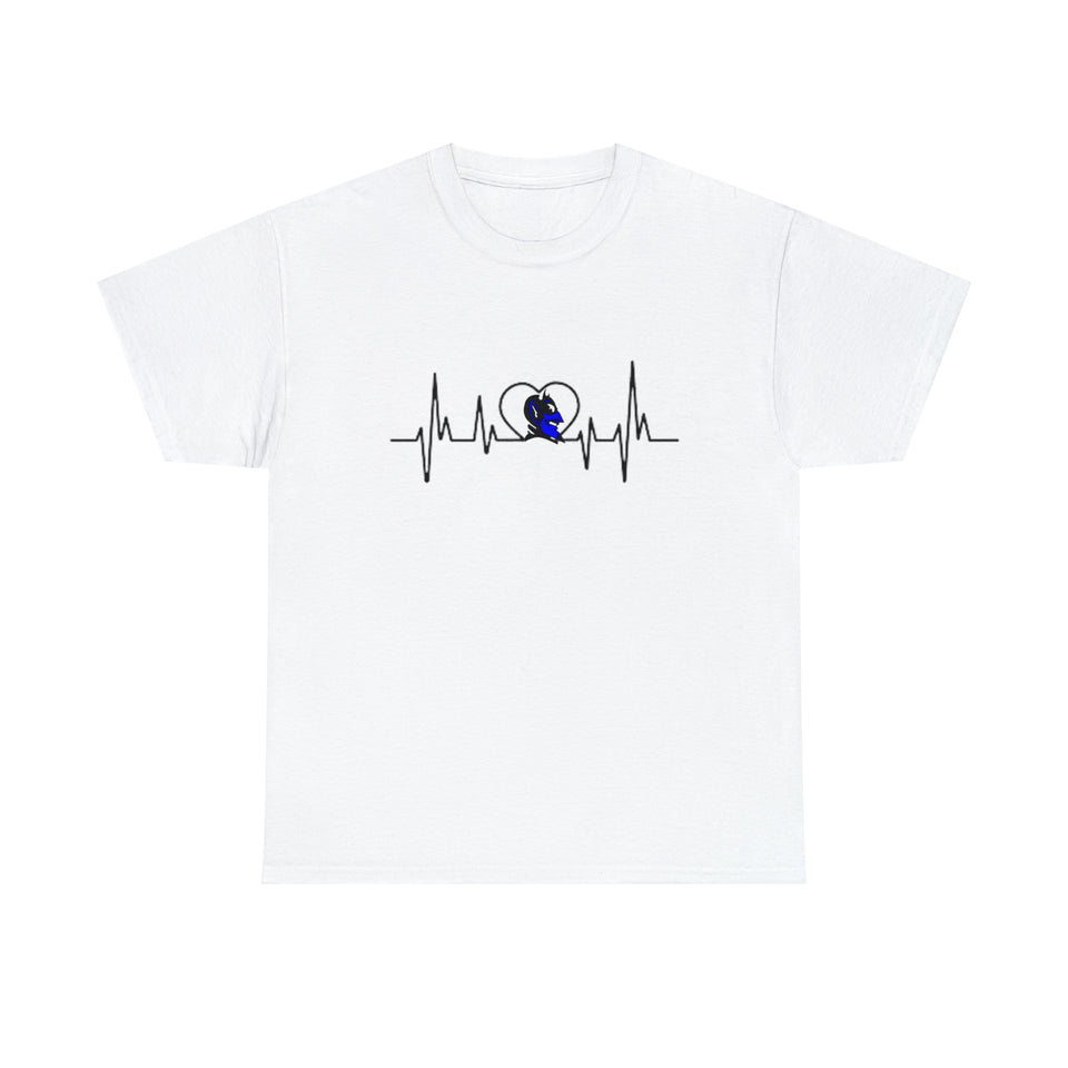 Duke Heartbeat Unisex Heavy Cotton Tee