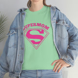 Super Mom Unisex Heavy Cotton Tee