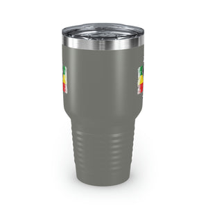 Black Fist Ringneck Tumbler, 30oz