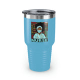 Black Nurse Ringneck Tumbler, 30oz