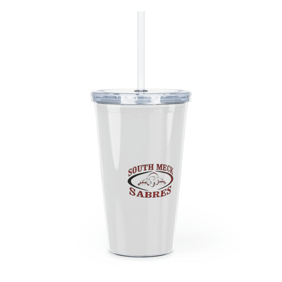 South Meck HS Plastic Tumbler with Straw