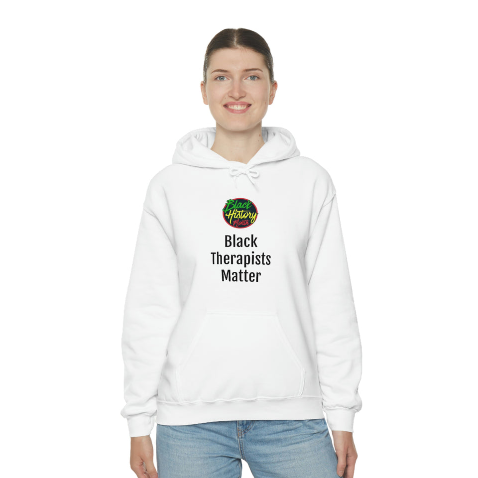 Black Therapists Matter Hooded Sweatshirt