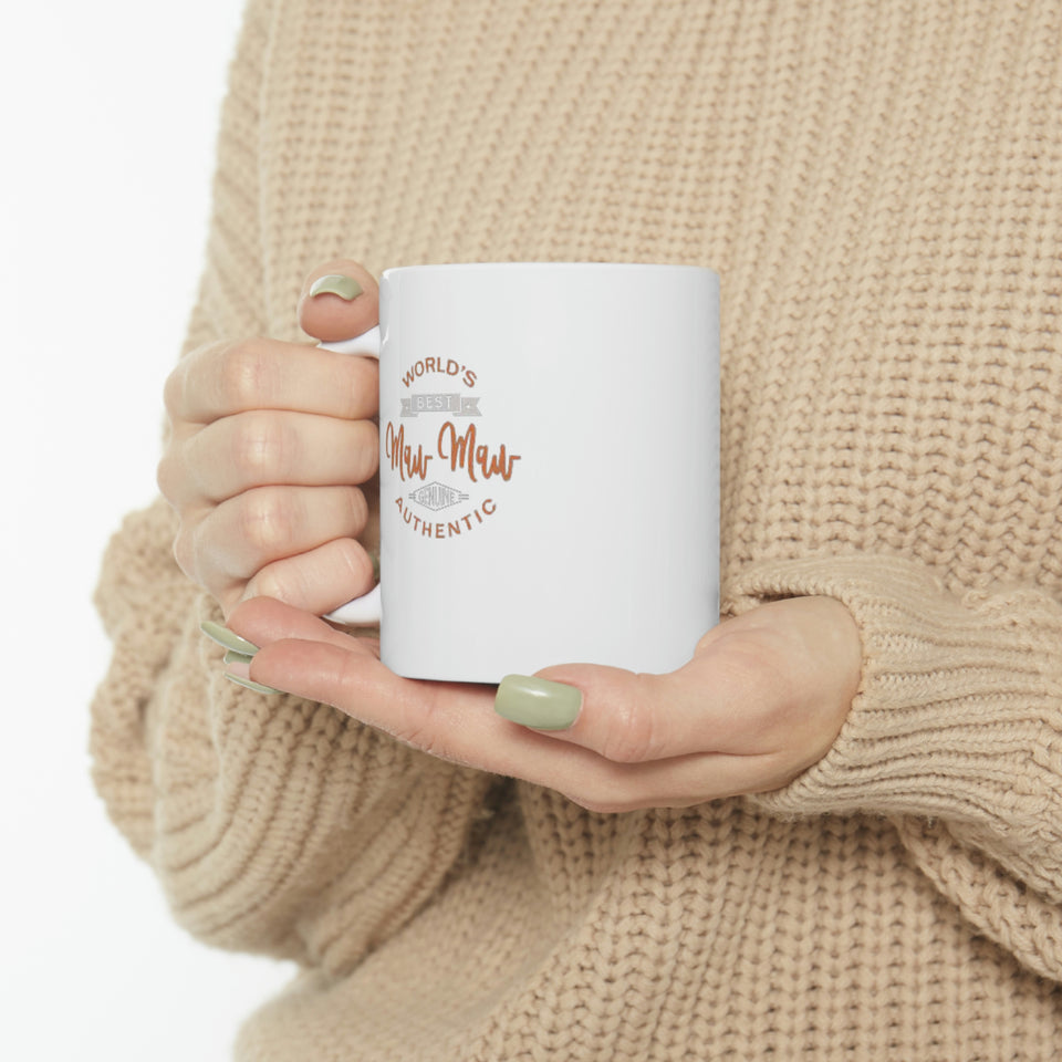 Worlds Best Maw Maw Ceramic Mug 11oz