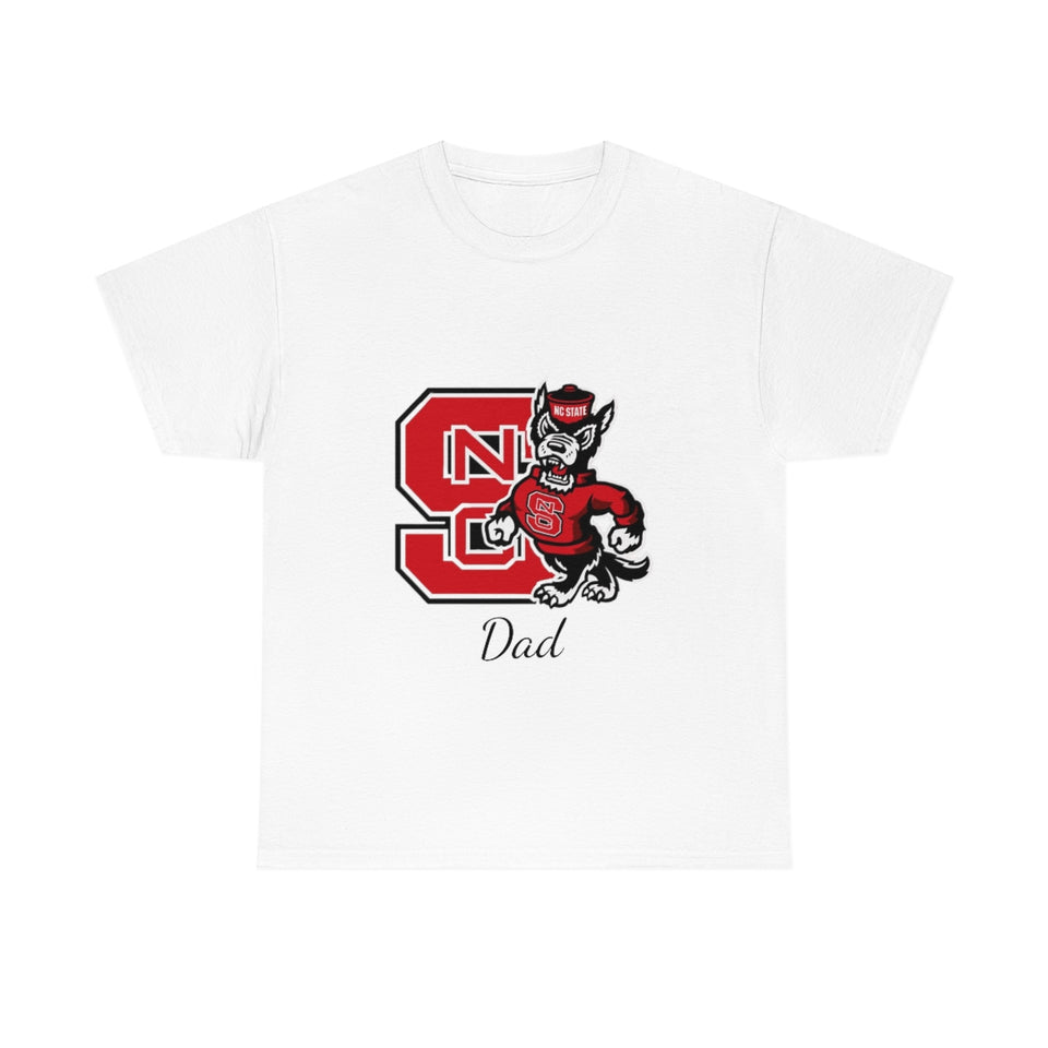 NC State Dad Unisex Heavy Cotton Tee