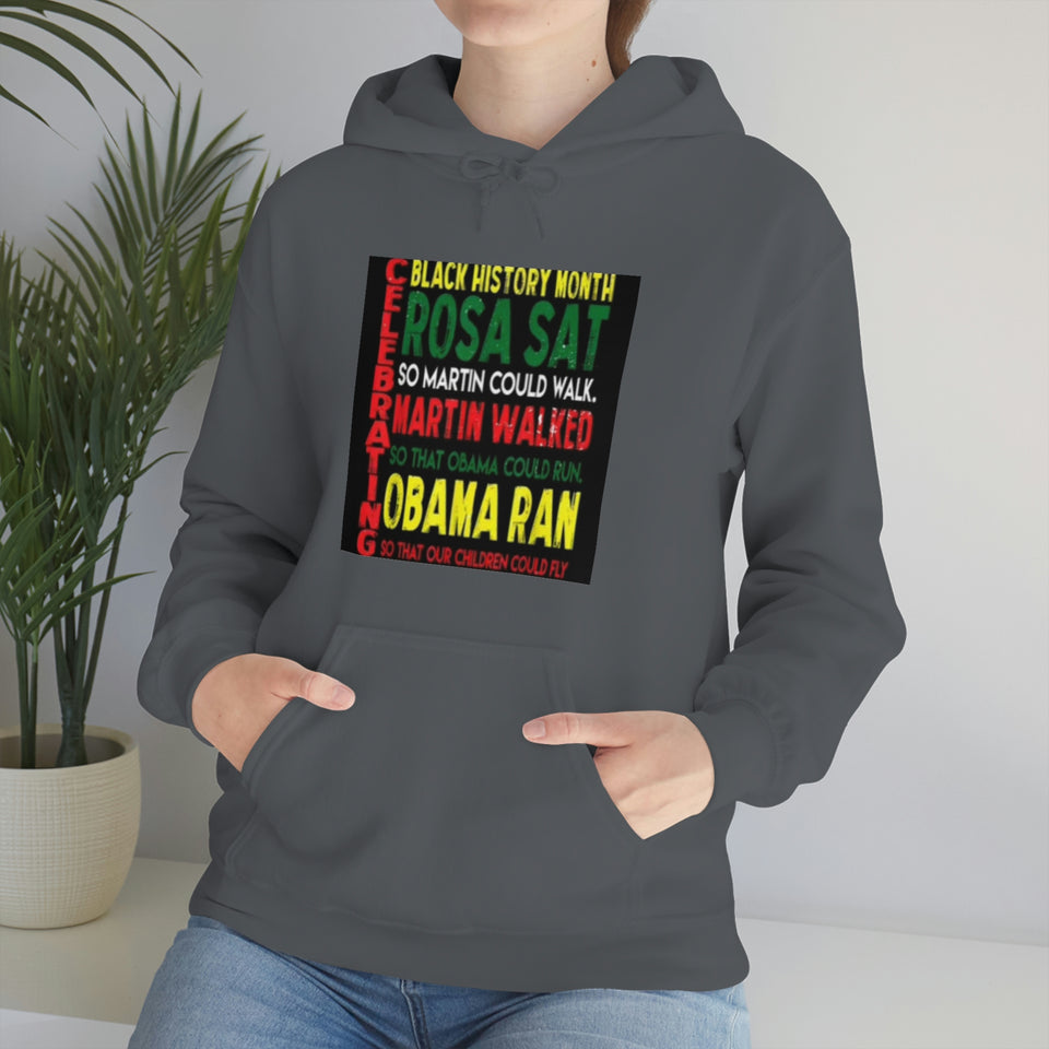 Celebrating Black History Month Unisex Heavy Blend™ Hooded Sweatshirt
