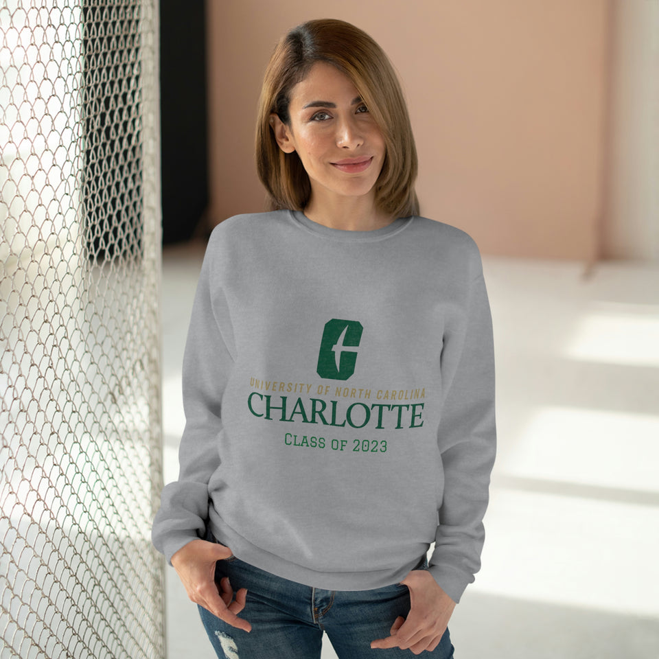 UNCC Class of 2023 Unisex Crew Neck Sweatshirt
