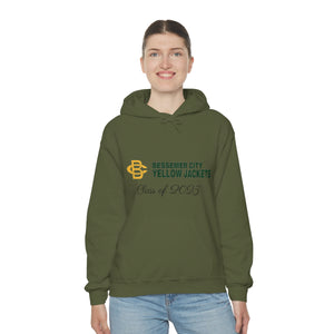 Bessemer City Yellow Jackets Class of 2023 Unisex Heavy Blend™ Hooded Sweatshirt