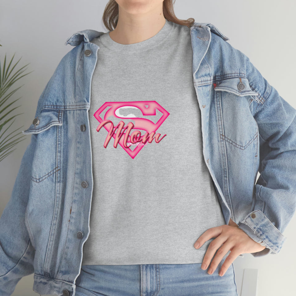 Today's Single Mom Superwoman Unisex Heavy Cotton Tee