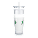 Myers Park Plastic Tumbler with Straw