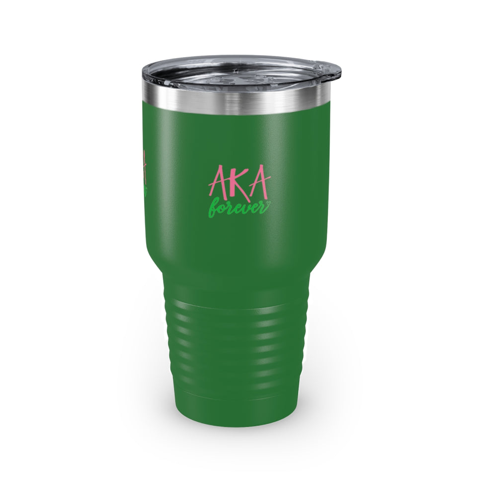 AKA Forever Ringneck Tumbler, 30oz (Small Lettering)