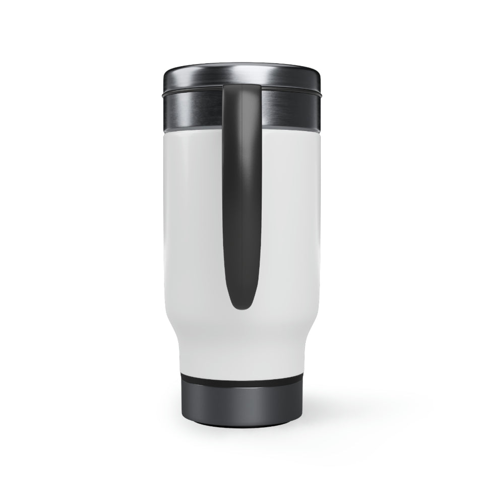 UNCC ALUMNI Stainless Steel Travel Mug with Handle, 14oz