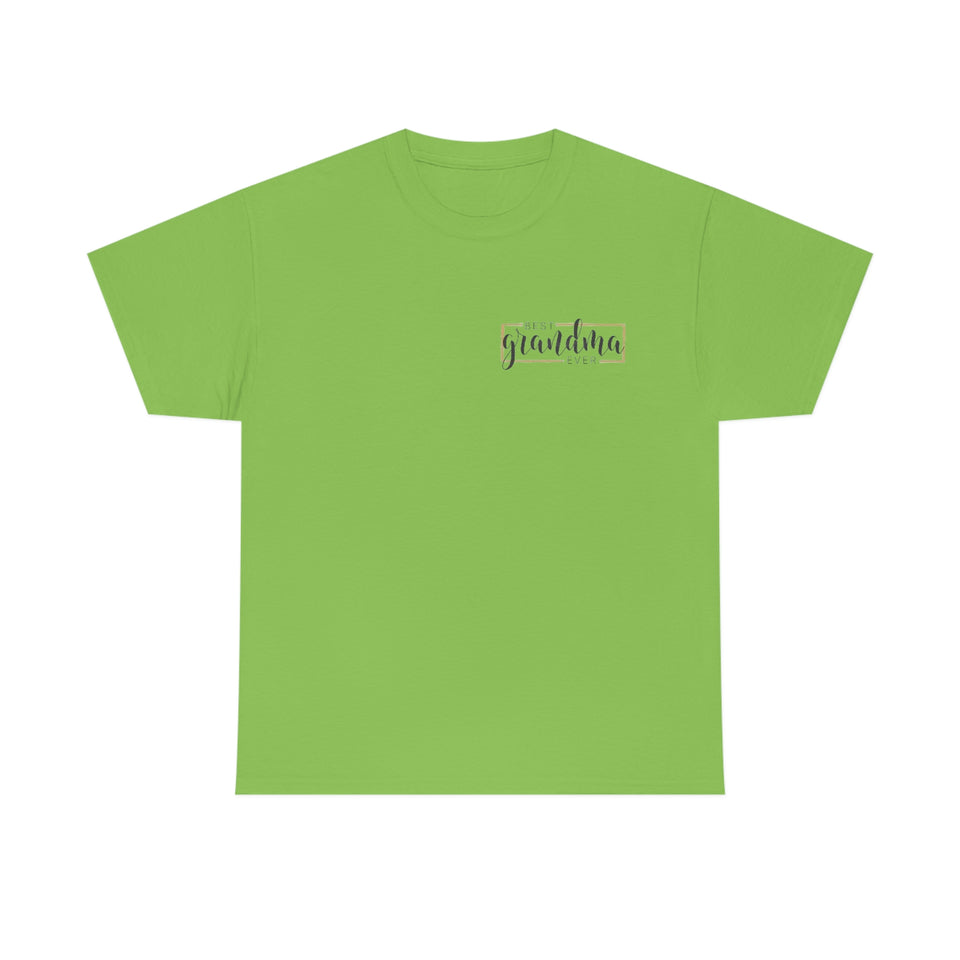 Best Grandma Ever Unisex Heavy Cotton Tee