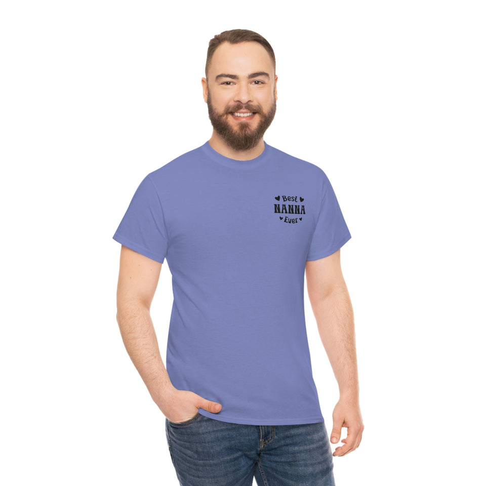 Best Nanna Ever Unisex Heavy Cotton Tee
