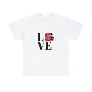 LOVE NCSU Unisex Heavy Cotton Tee