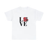 LOVE NCSU Unisex Heavy Cotton Tee