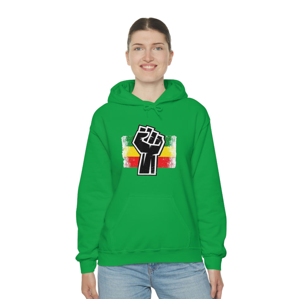 Black Fist Unisex Heavy Blend™ Hooded Sweatshirt