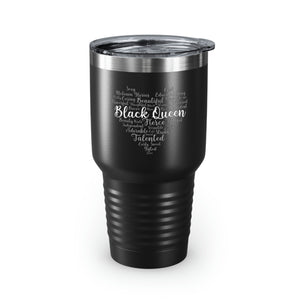Black Queen Ringneck Tumbler, 30oz
