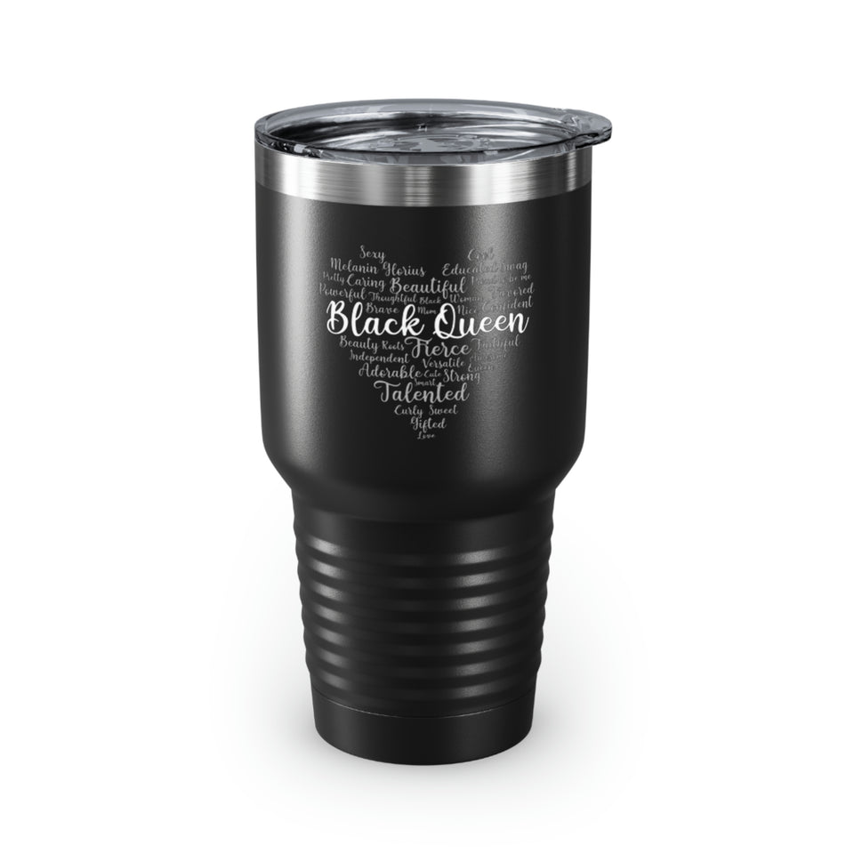 Black Queen Ringneck Tumbler, 30oz
