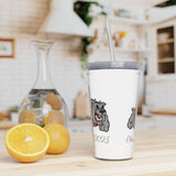 Butler Class of 2023 Plastic Tumbler with Straw