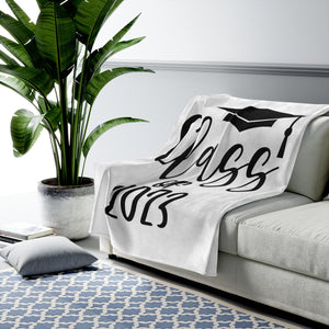 Class of 2023 Velveteen Plush Blanket