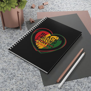 Black History 24/7/365 Spiral Notebook